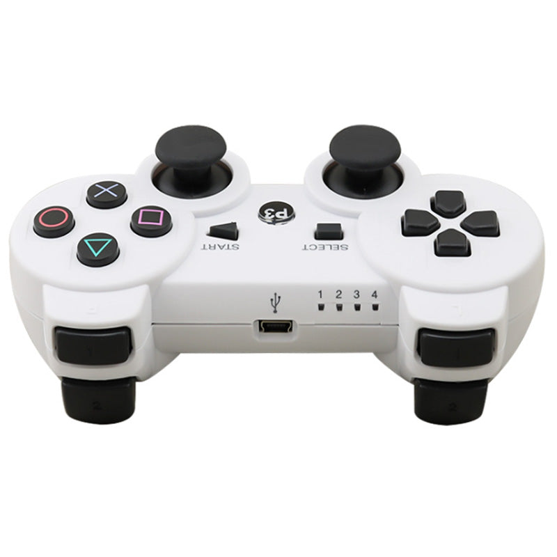 Back of wireless PS3 controller showing battery compartment