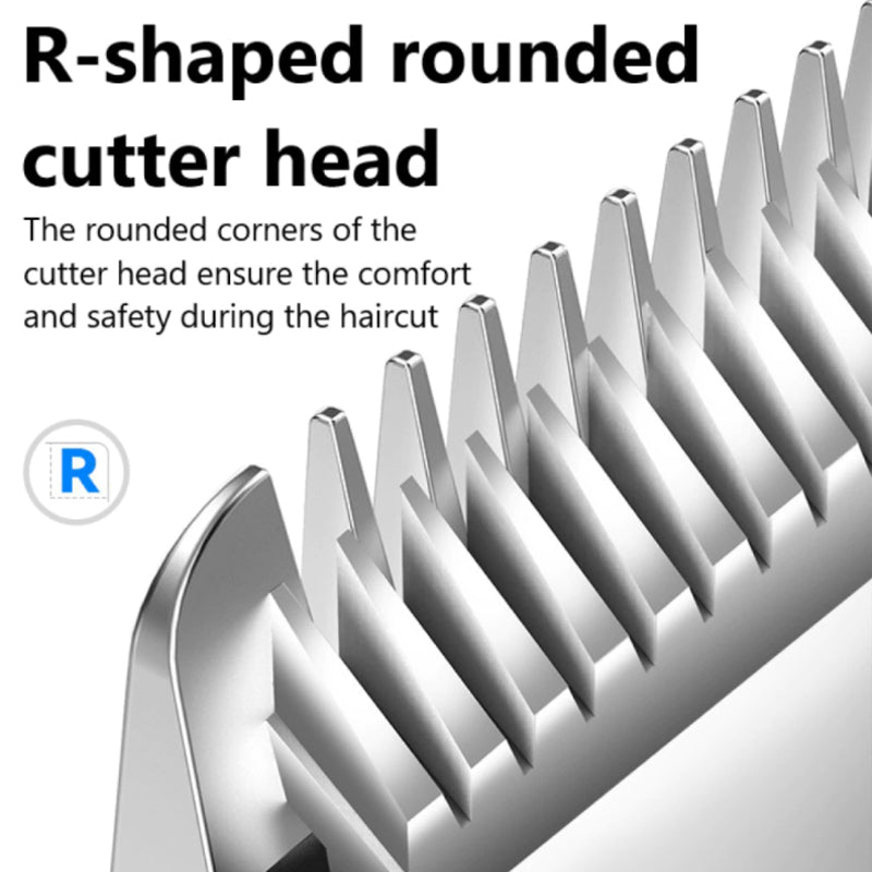 Hair trimmer cordless clippers displaying ABS material finish