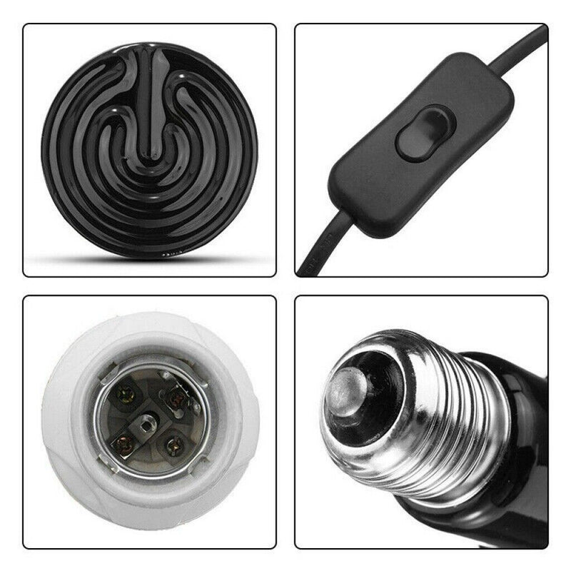 Reptile Heat Lamp 200W