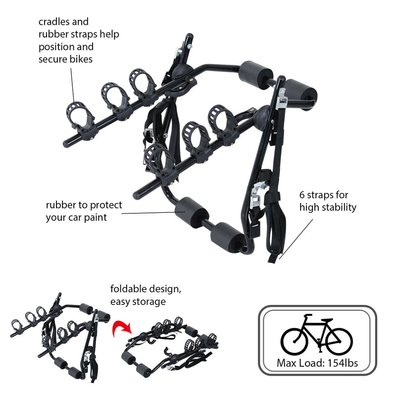 Bike Rack Carrier Bicycle Support