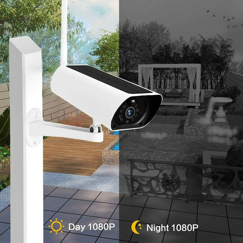 Wireless Security Camera System 100% Wire Free 4G Solar Camera