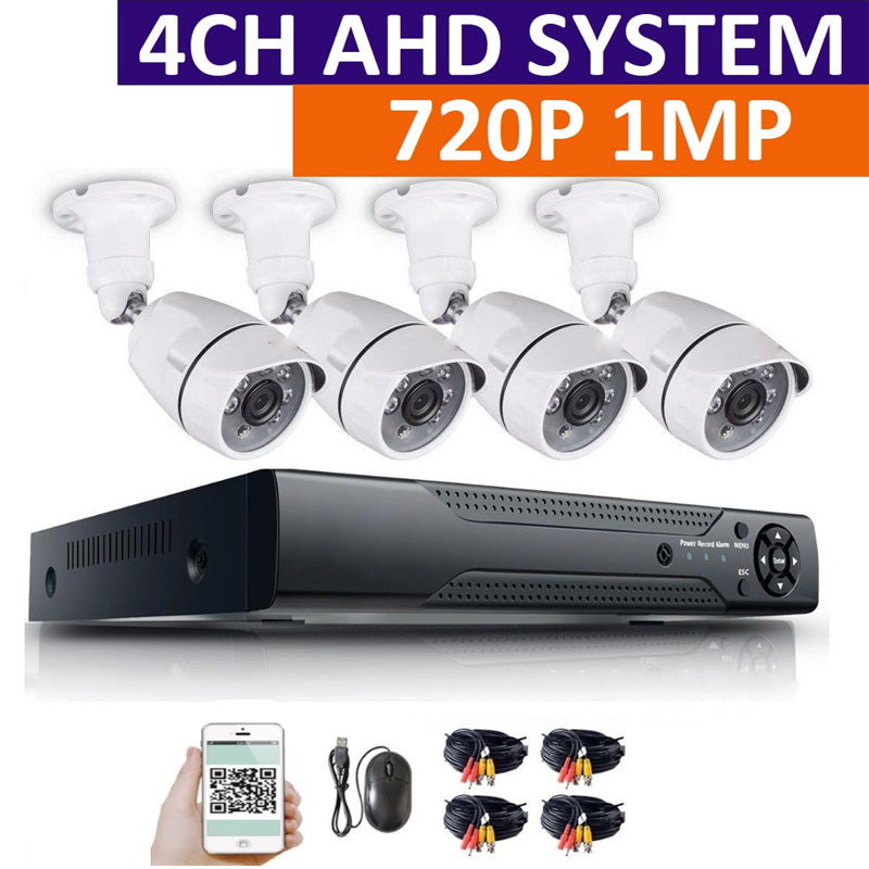 Security Camera System 4 Camera