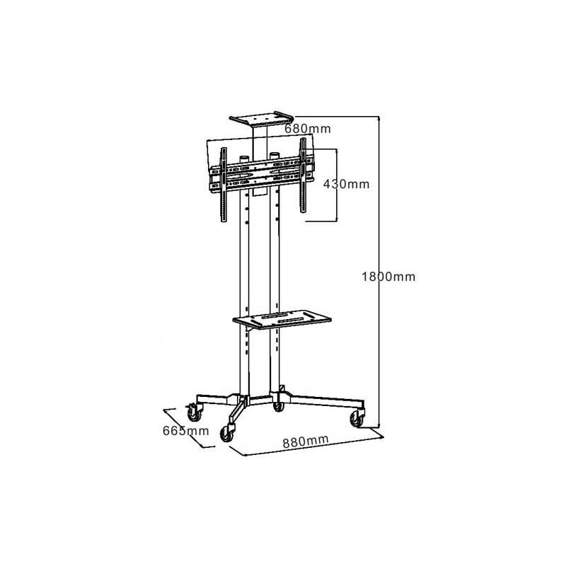 Tv Stand with wheels