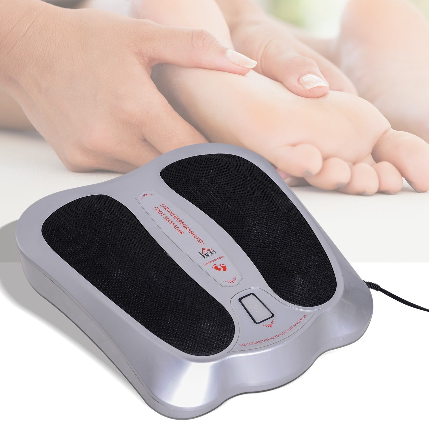 Portable foot massager lightweight design for easy carrying