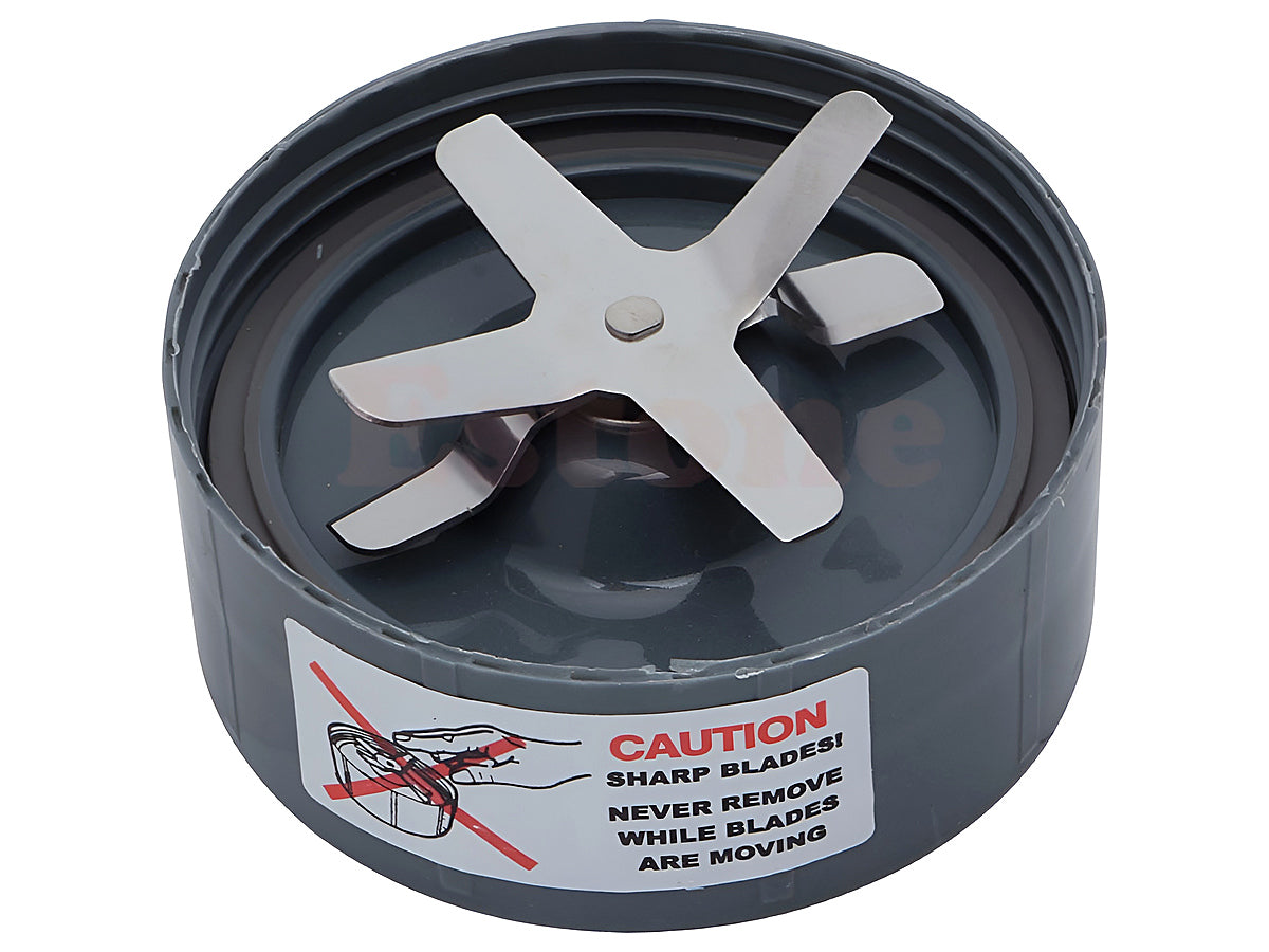 Threaded plastic base of Nutribullet blender blade