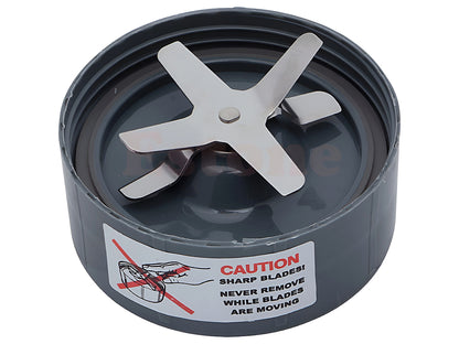 Threaded plastic base of Nutribullet blender blade