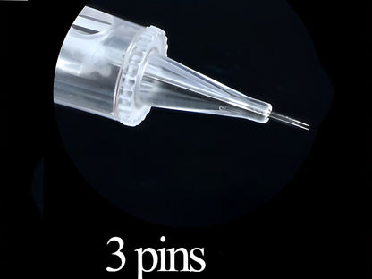 Disposable 3Pin micro needle cartridge for skin treatment