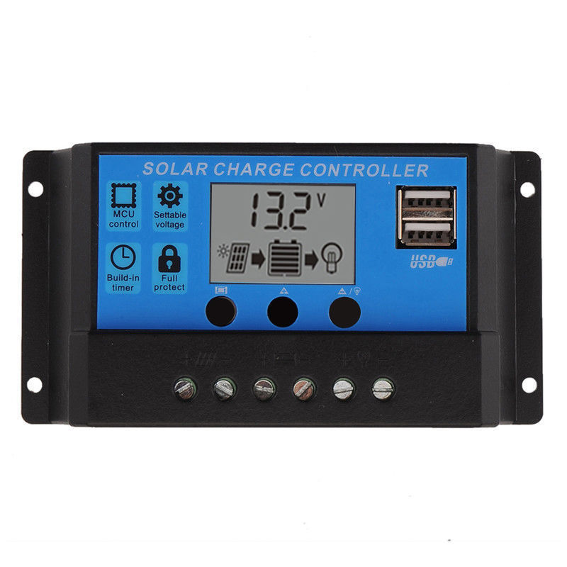 280W solar panel angled to capture sunlight outdoors