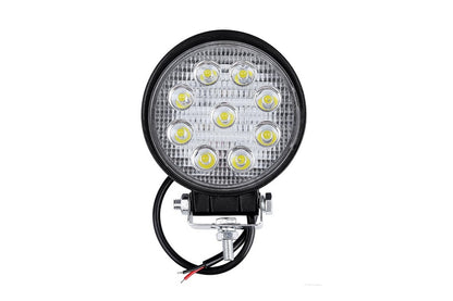 Side view of 4WD ATV spot lights with aluminium mounting bracket