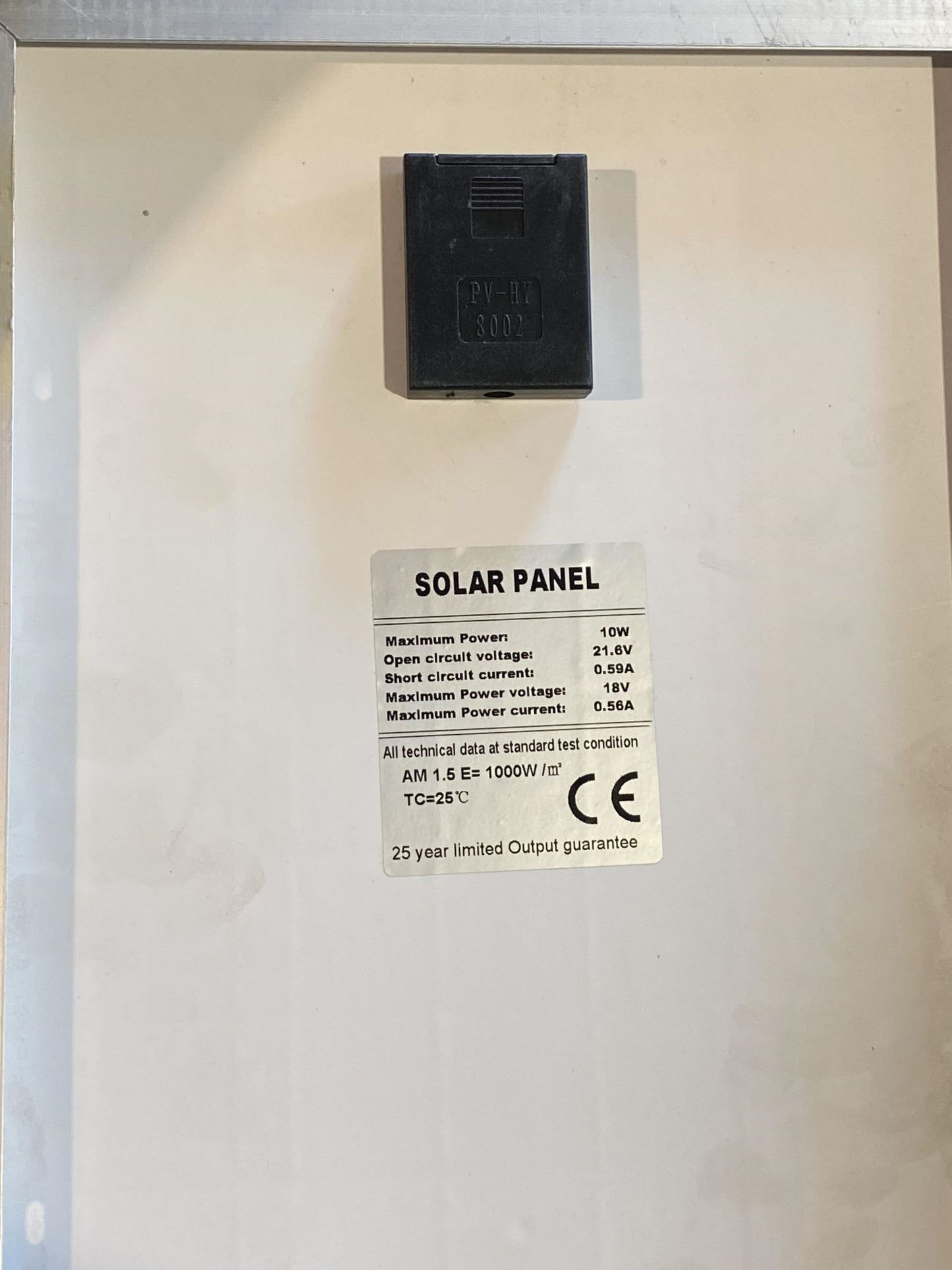 10W Solar Panel Monocrystalline