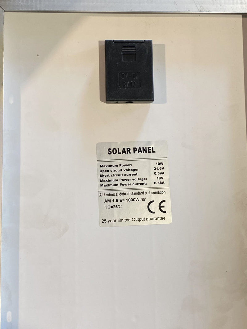 10W Solar Panel Monocrystalline