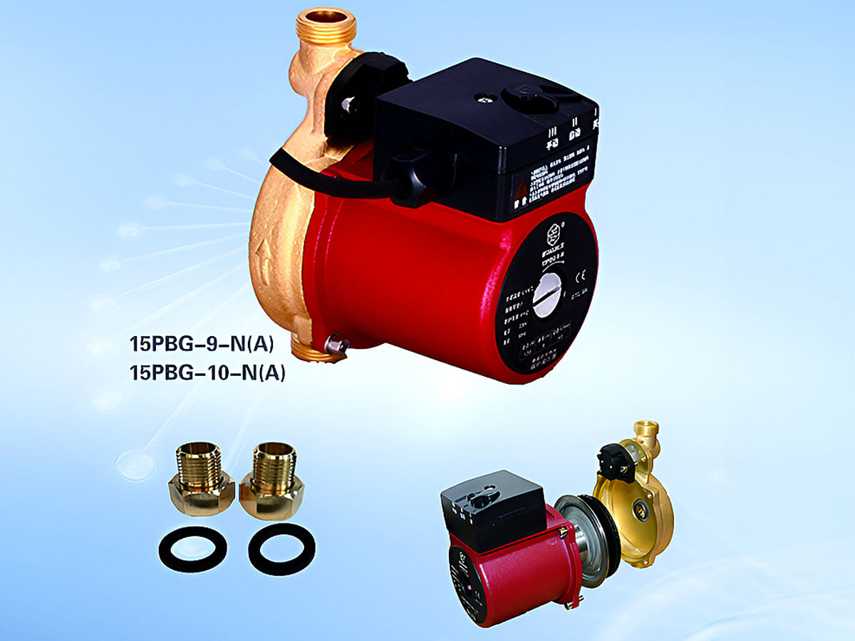 150W low shower pressure booster pump with quiet operation feature