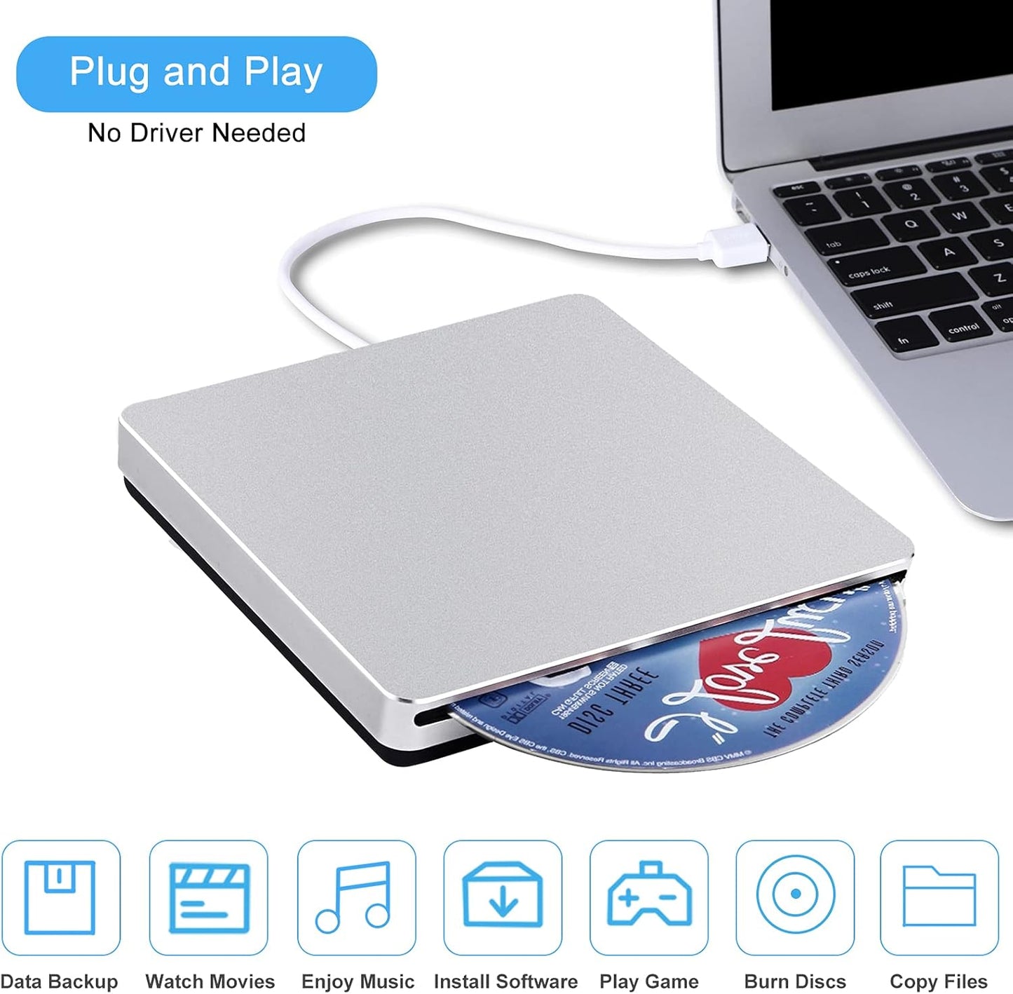 External DVD Drive CD/DVD Writer