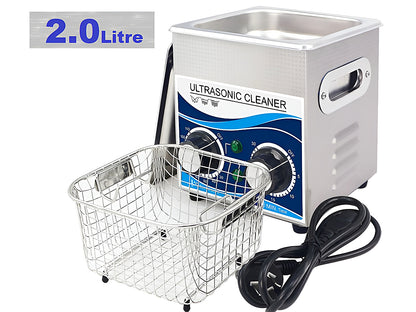 Heated Ultrasonic Cleaner 2L 60W