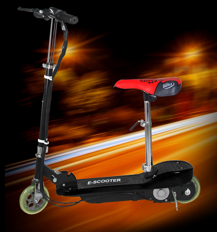 Scooter Black With Chair