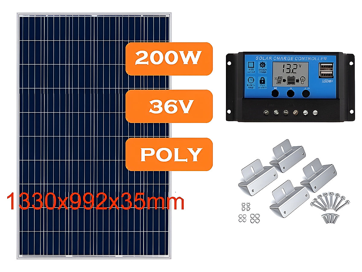 200W Solar Panel Kit