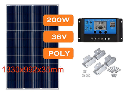 200W Solar Panel Kit