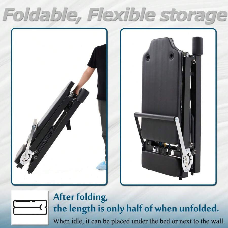 Foldable Pilates Reformer Machine With Headrest