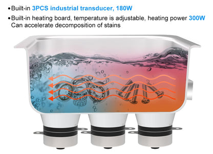 Heated Ultrasonic Cleaner 4.5L