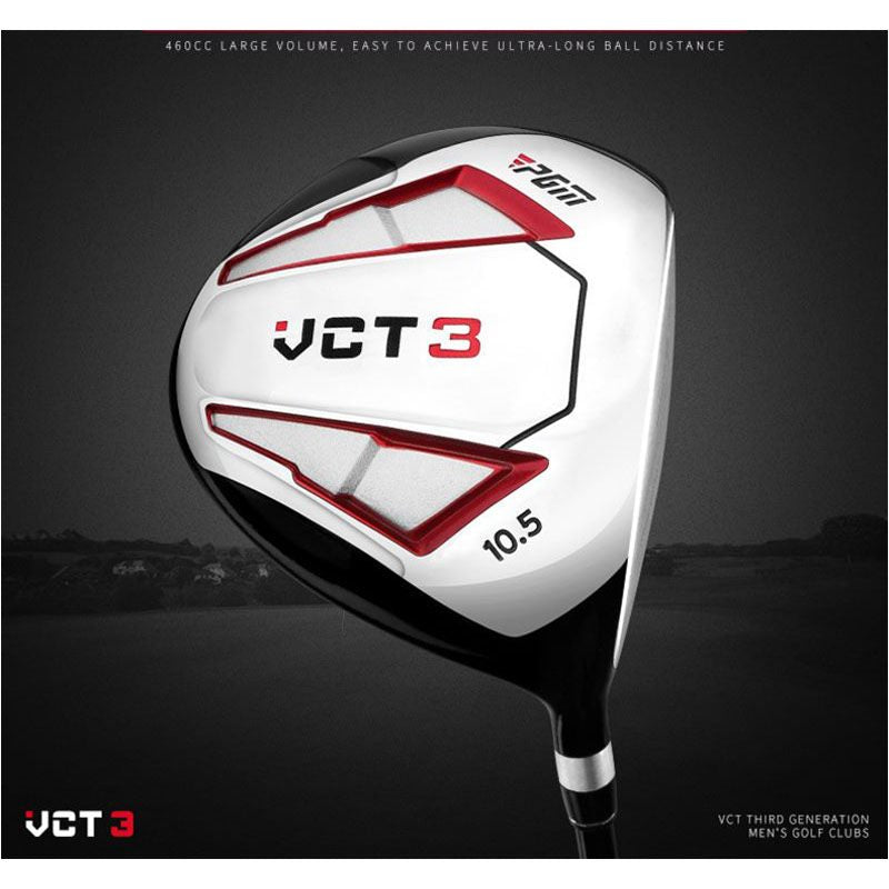 Men golf clubs set 9PCS arranged on green grass