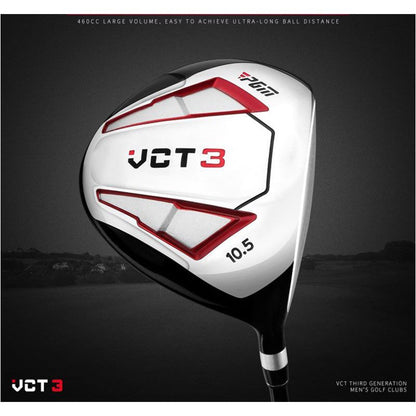 Men golf clubs set 9PCS arranged on green grass