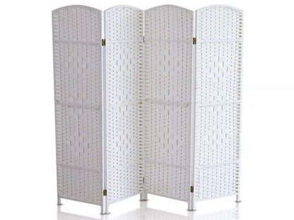 Room divider folding screen used as office partition