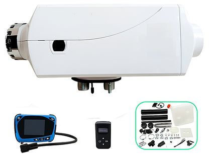 Side angle of diesel air heater with aluminium alloy body