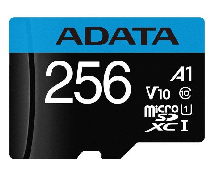 ADATA Premier microSDXC UHS-I A1 V10 Card 256GB