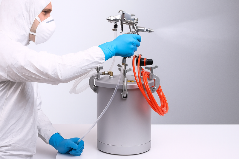 Paint Pressure Tank Paint Spray Gun 15L