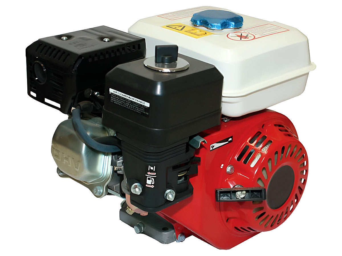 Petrol Engine 65Hp showing shaft length and diameter