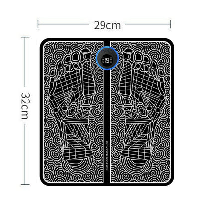 Electric foot massager TENS machine used for muscle pain relief