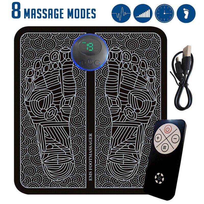 Electric foot massager TENS machine used for muscle pain relief