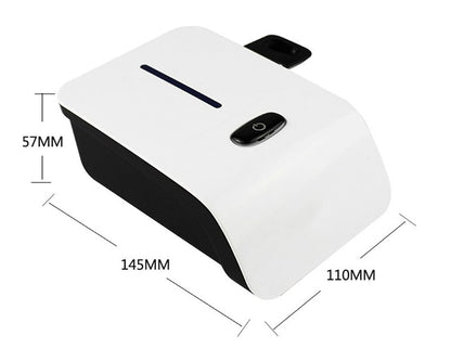 Air brush compressor delivering skincare spray for beauty use