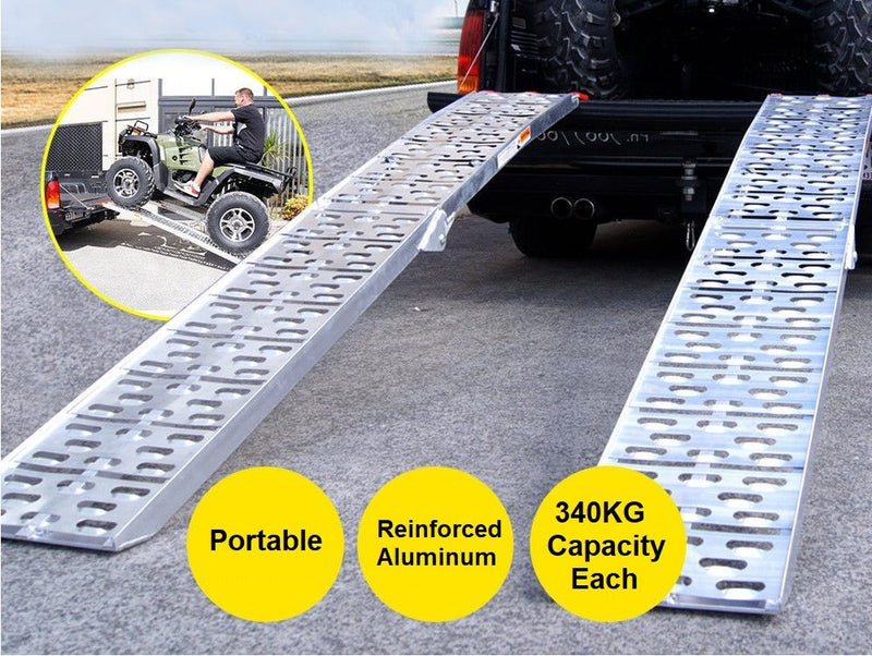 Folding Ramps 680KG Loading Capacity ATV Loading Ramps