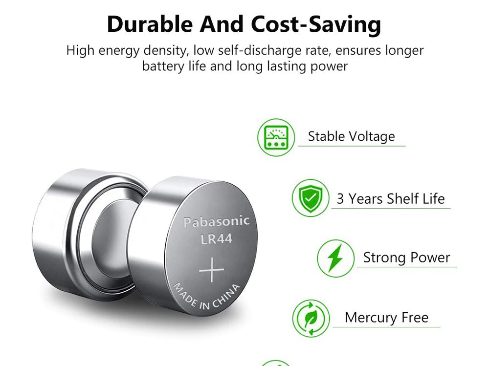 Panasonic LR44 Batteries 2pk