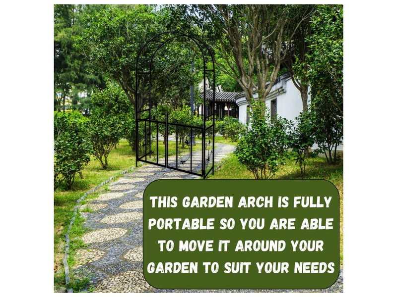 Garden Archway Arch Rack Stand