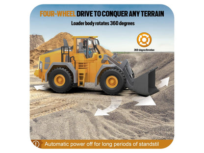 RC Bulldozer Loader Kids Toy