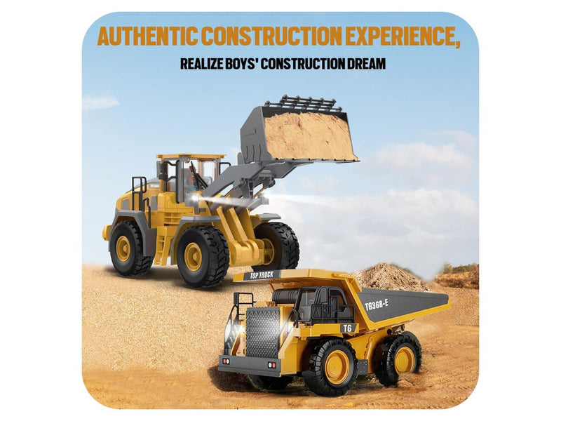 RC Bulldozer Loader Kids Toy