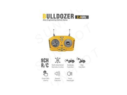 RC Bulldozer Loader Kids Toy