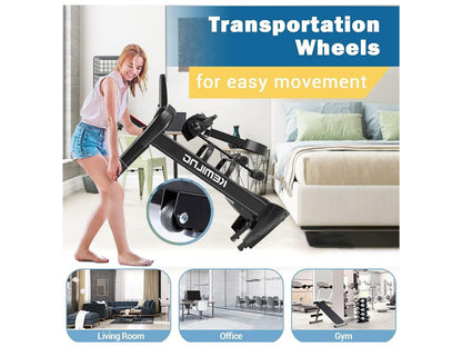 Foldable treadmill motor housing showing 25HP peak power