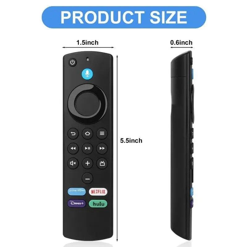 Fire TV Stick remote replacement paired with TV in NZ lounge