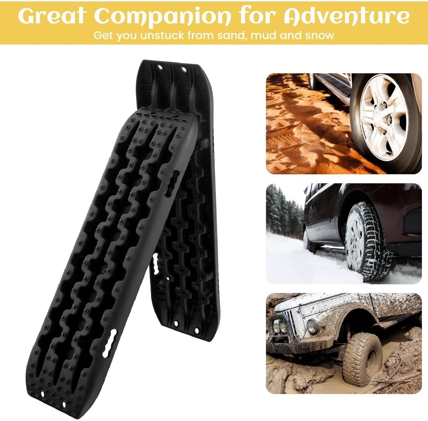Recovery Track displayed on rocky terrain for off-road use