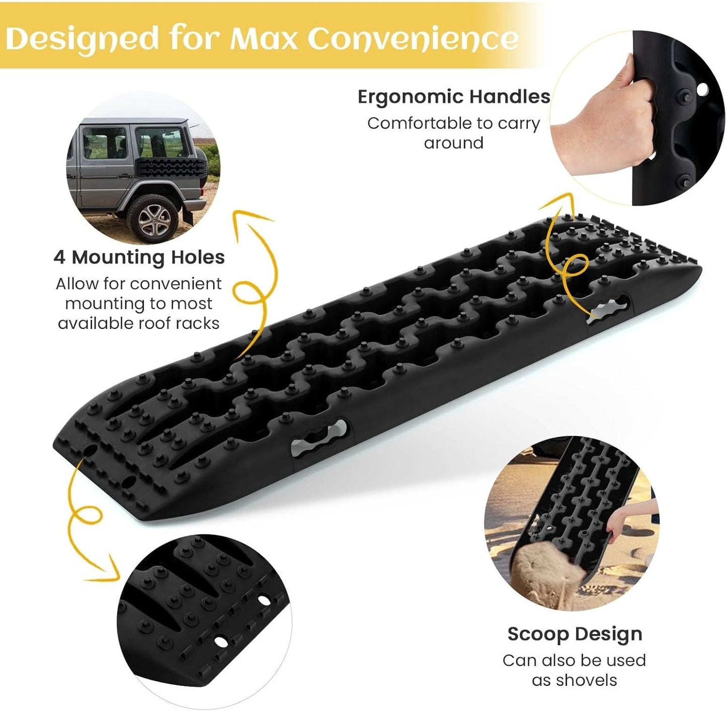 Recovery Track edges showing reinforced nylon construction