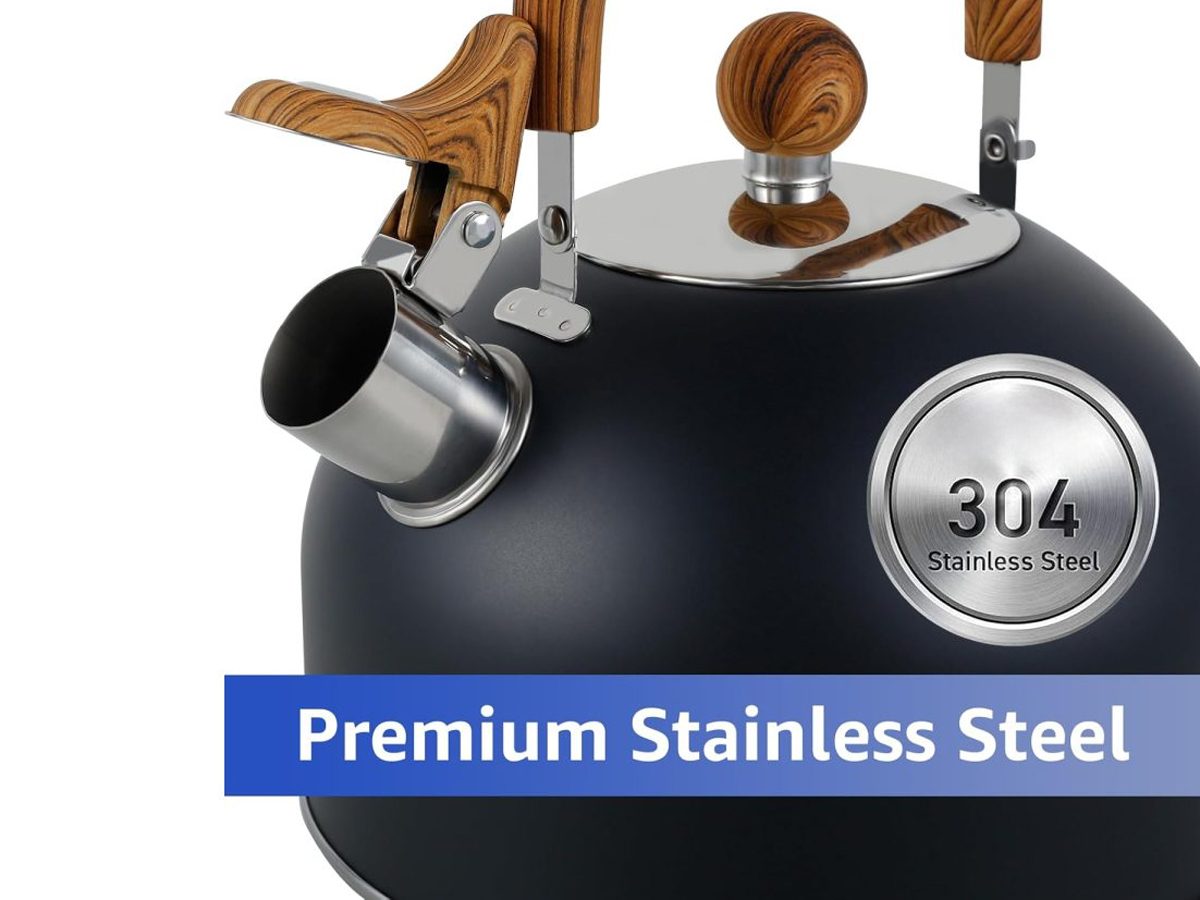 3L Smart Kettle Whistling Kettle (Stainless Steel)