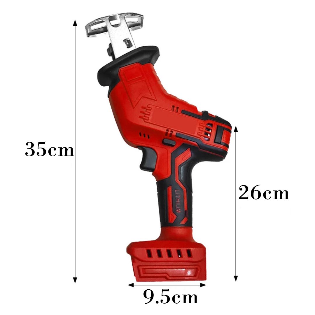 Lightweight 28kg cordless reciprocating saw for portability