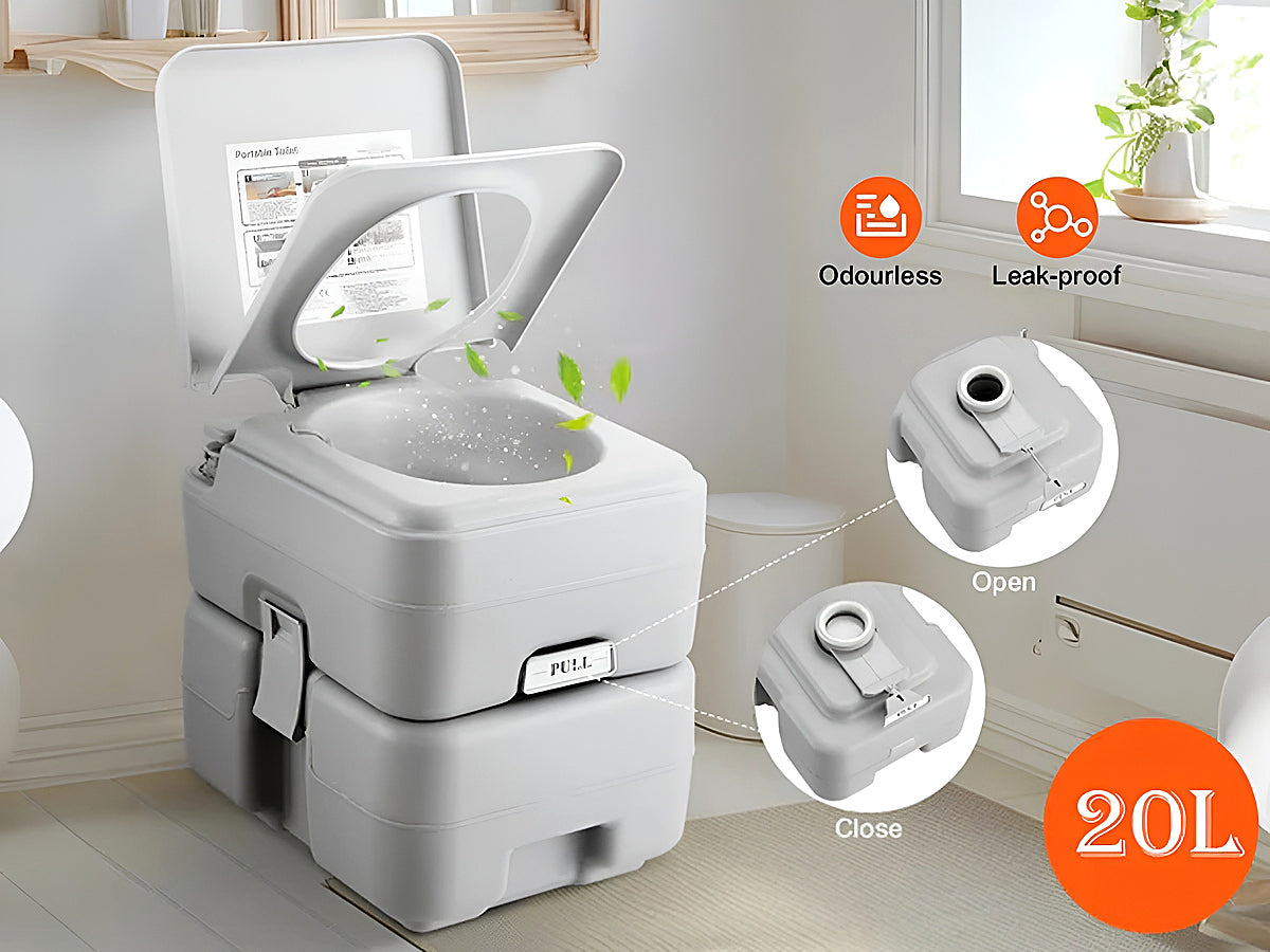 Portable Toilet for Camping 20L