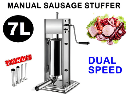 7L Sausage Maker Stuffer Filler