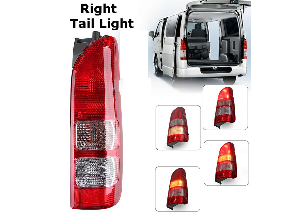 Close up of rear brake lamp lens on right tail light
