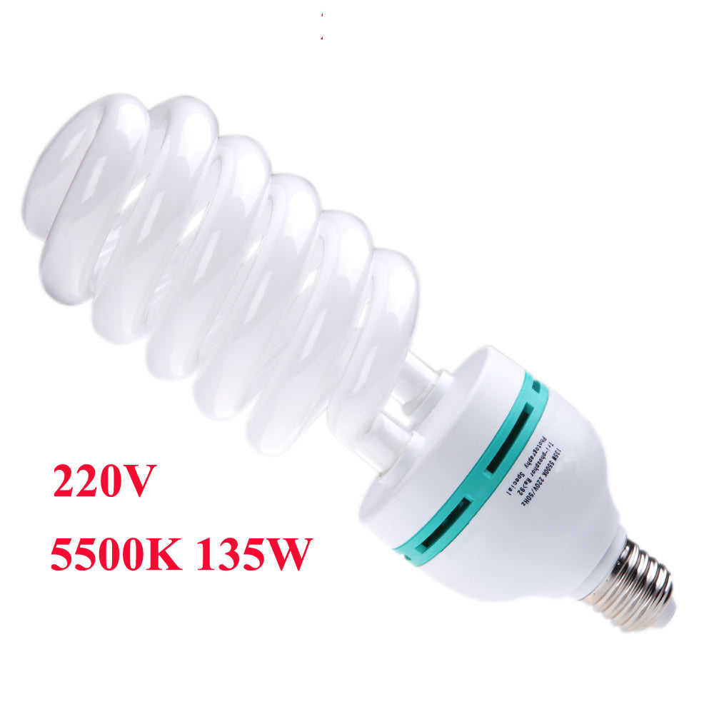 Photo Video Lighting Bulb E27 5500K 135W