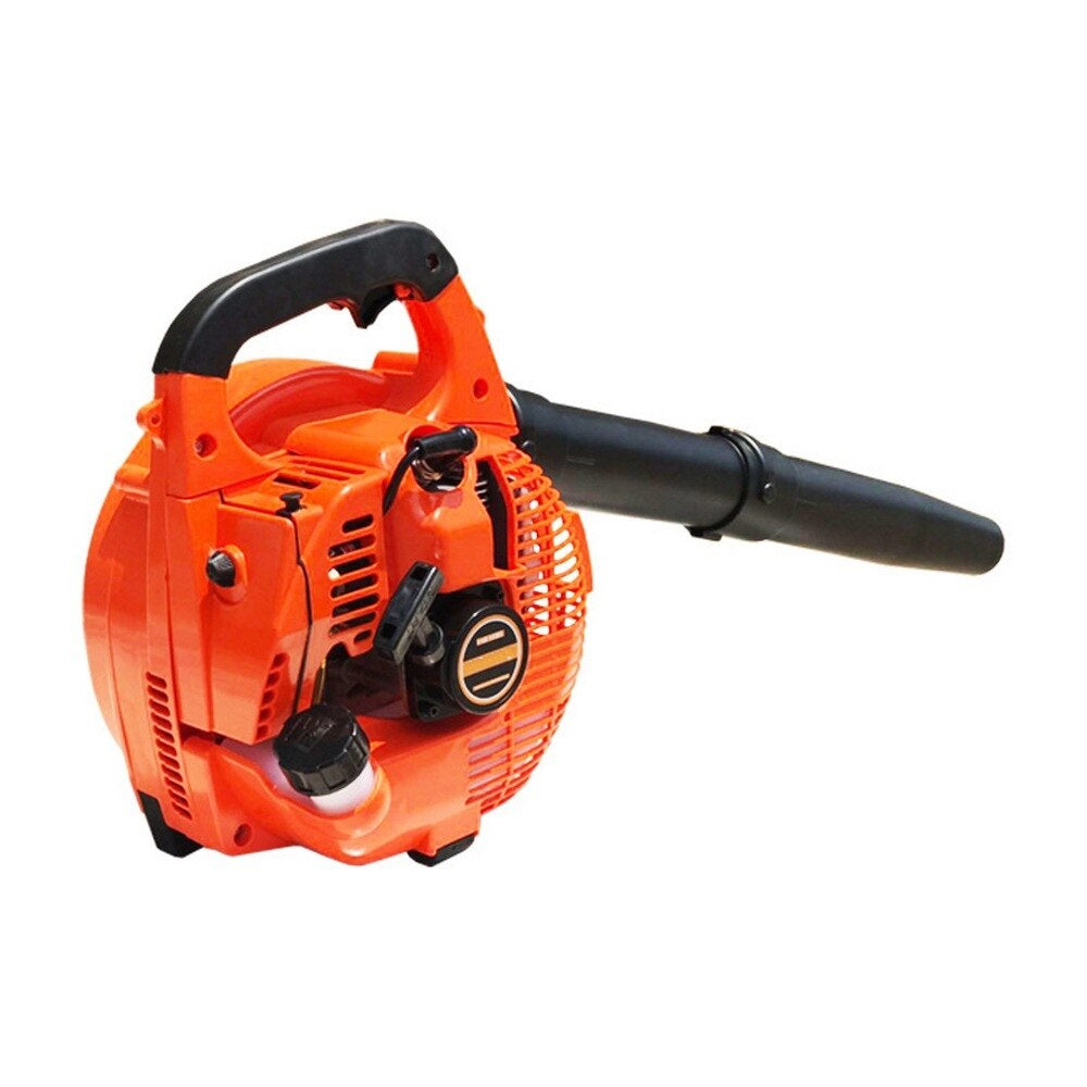 Leaf blower with attached oiler pot for maintenance